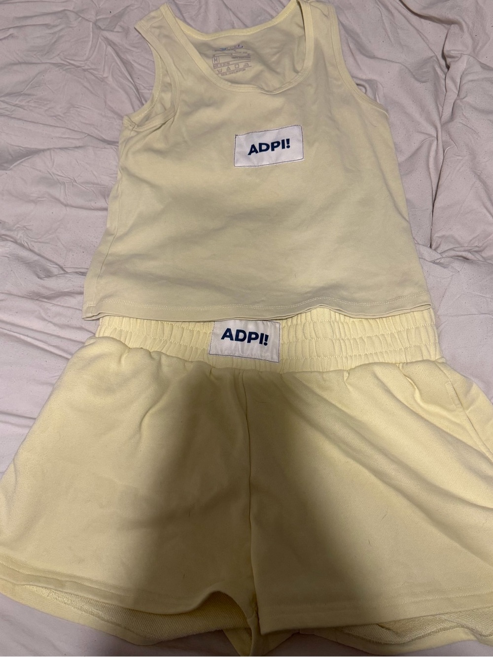 TCL ADPi Loungs Set – Size M (Fits Like L) 💛